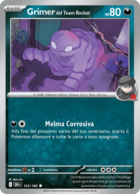 Grimer del Team Rocket – Normal