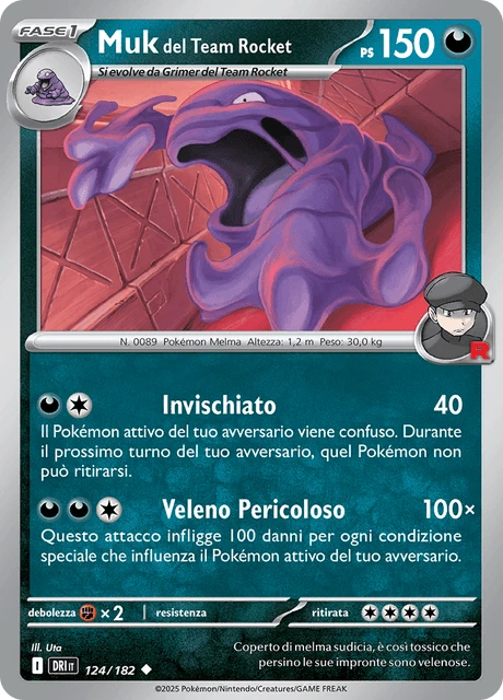 Muk del Team Rocket – Reverse Holo