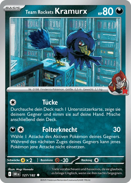 Team Rockets Kramurx – Reverse Holo