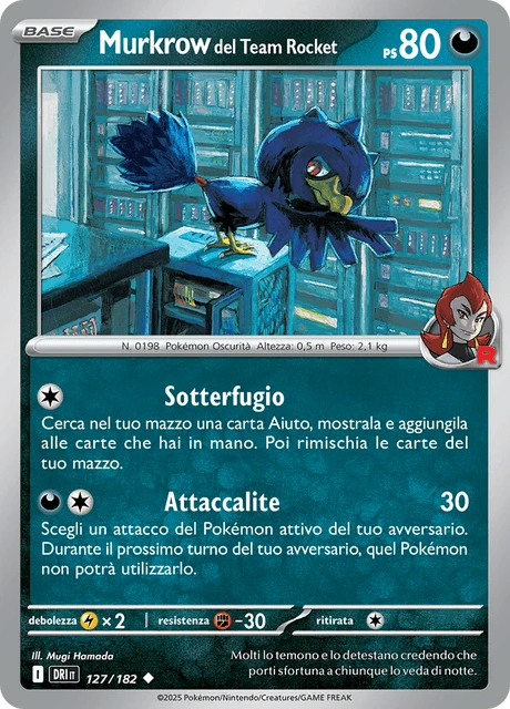 Murkrow del Team Rocket – Normal