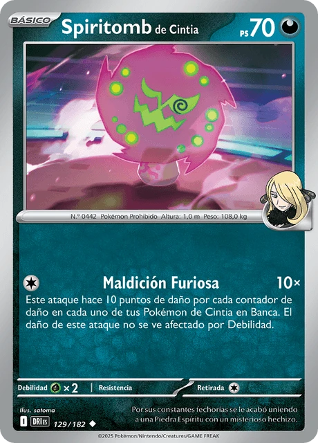 Spiritomb de Cintia – Normal
