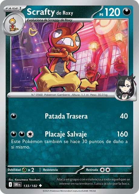Scrafty de Roxy – Normal