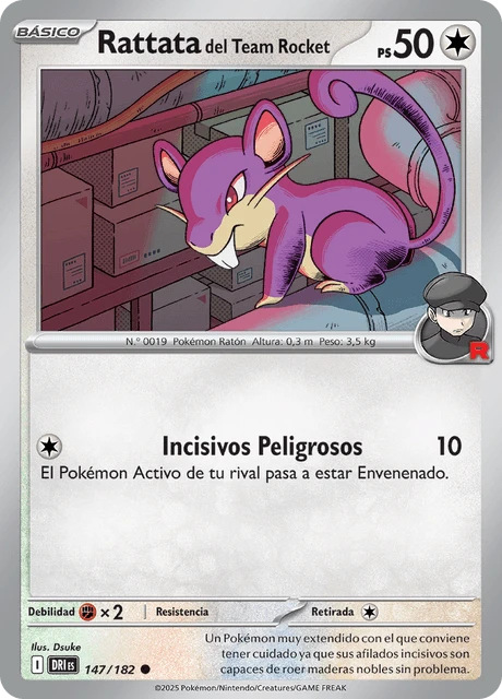 Rattata del Team Rocket – Normal