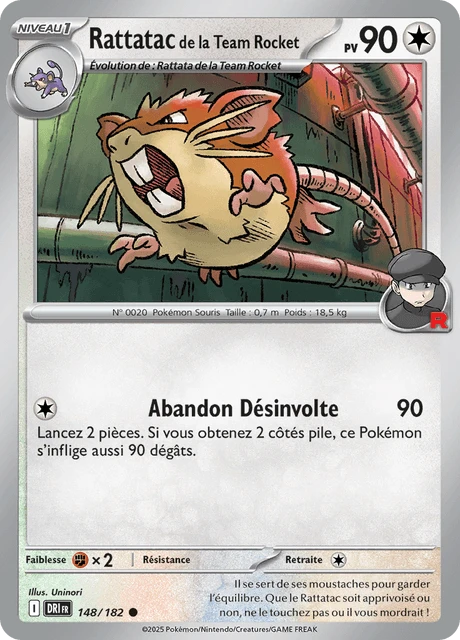 Rattatac de la Team Rocket – Normal