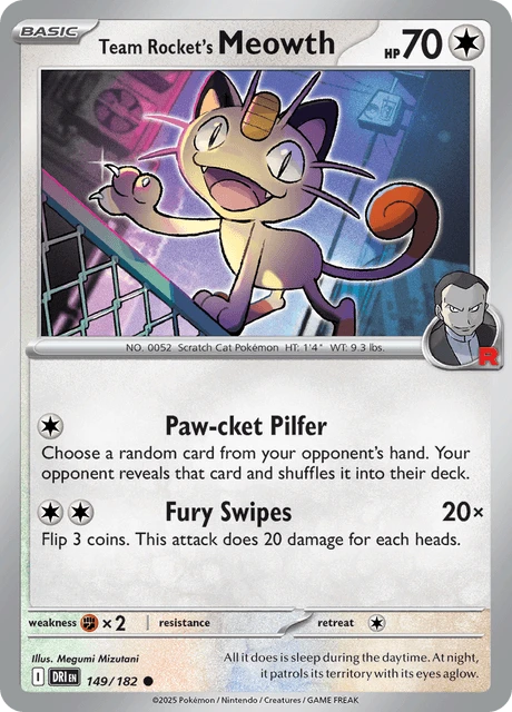 Team Rocket's Meowth – Normal