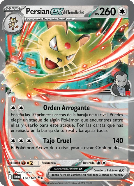 Persian ex del Team Rocket – Reverse Holo · Team Rocket