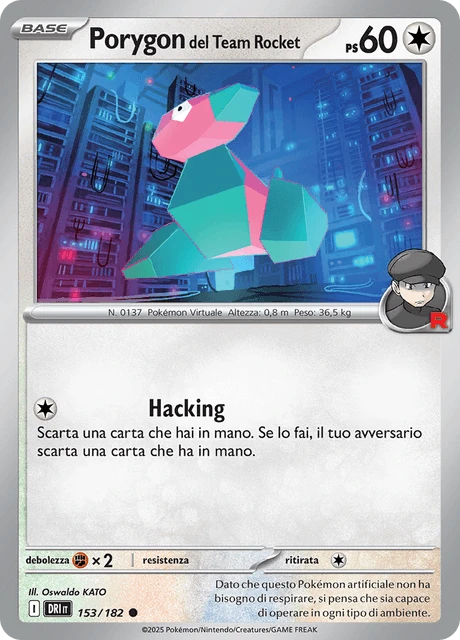 Porygon del Team Rocket – Normal