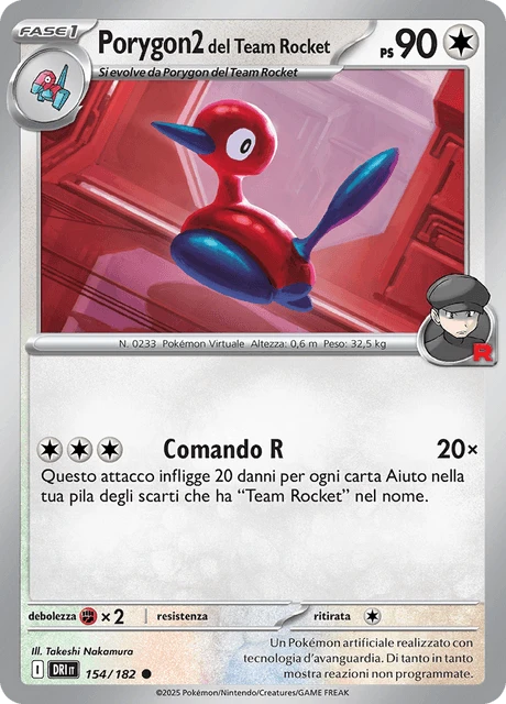 Porygon2 del Team Rocket – Normal