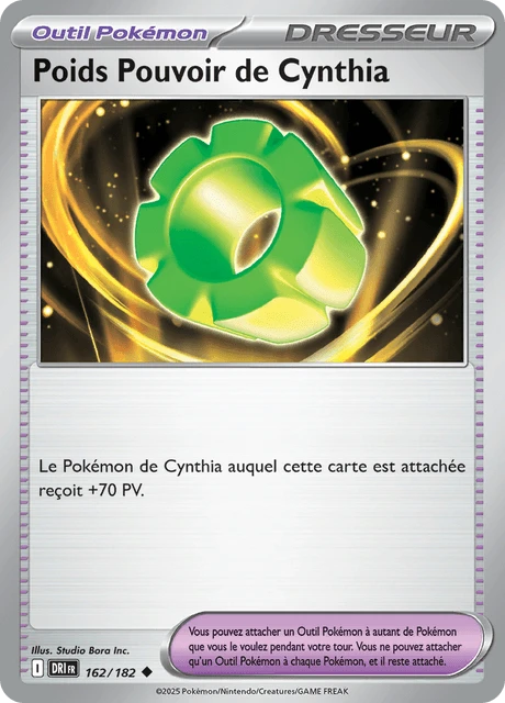 Poids Pouvoir de Cynthia – Reverse Holo