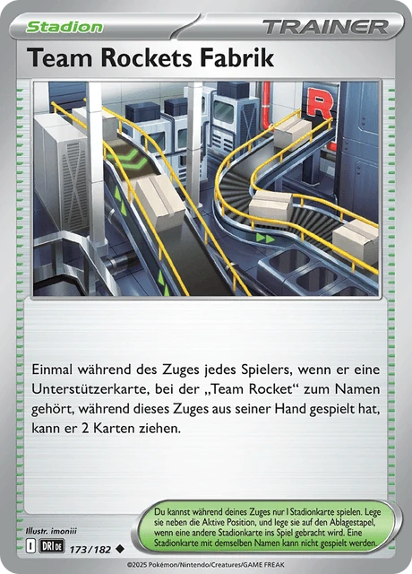 Team Rockets Fabrik – Normal