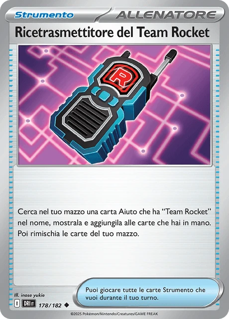 Ricetrasmettitore del Team Rocket – Reverse Holo