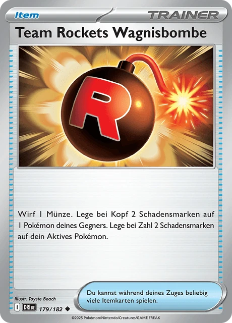 Team Rockets Wagnisbombe – Normal