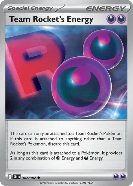 Team Rocket's Energy – Reverse Holo