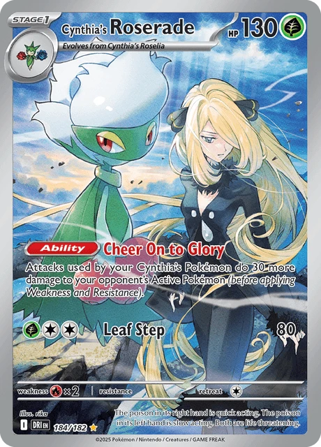 Cynthia's Roserade – Holo