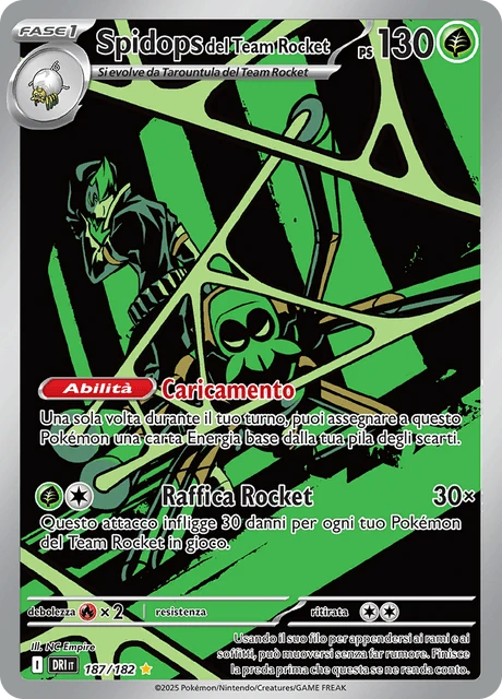 Spidops del Team Rocket – Reverse Holo · Team Rocket