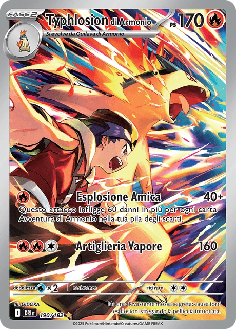 Typhlosion di Armonio – Holo