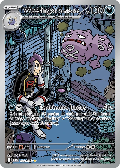 Weezing del Team Rocket – Holo