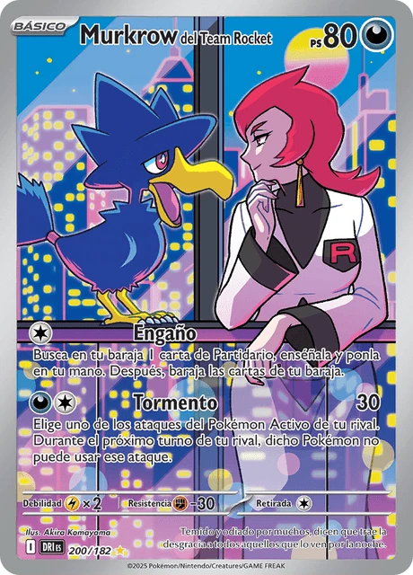 Murkrow del Team Rocket – Holo