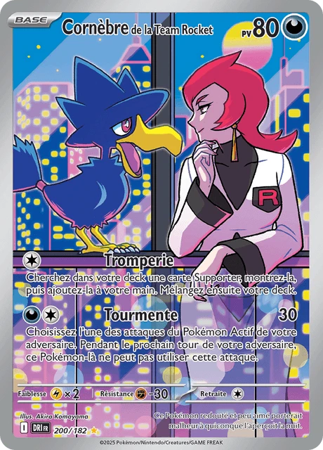 Cornèbre de la Team Rocket – Holo