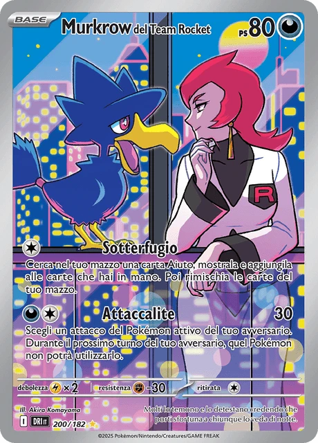 Murkrow del Team Rocket – Holo