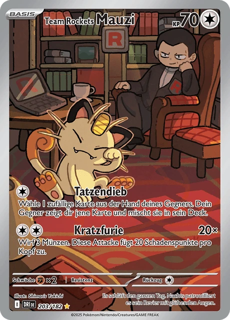 Team Rockets Mauzi – Holo