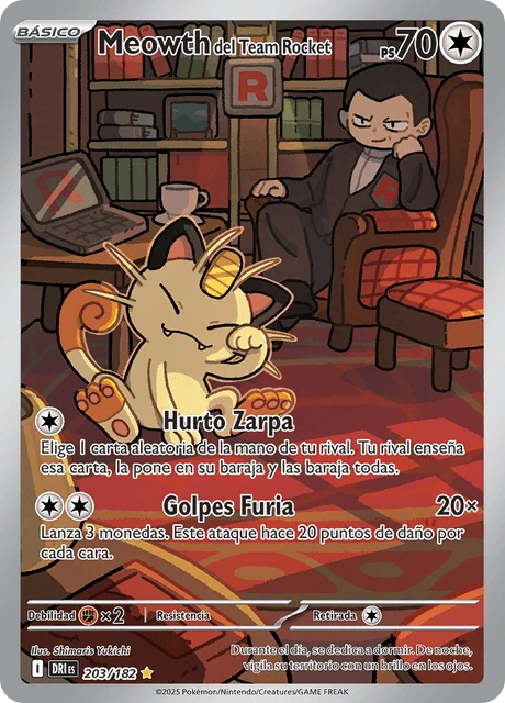 Meowth del Team Rocket