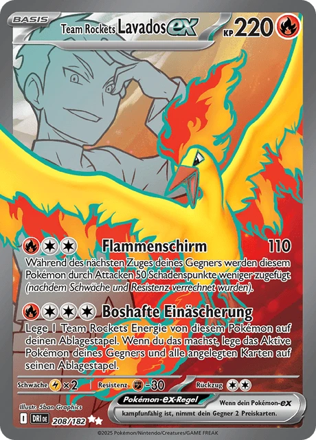 Team Rockets Lavados-ex – Holo