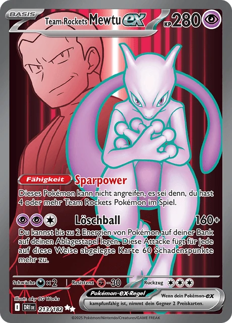 Team Rockets Mewtu-ex