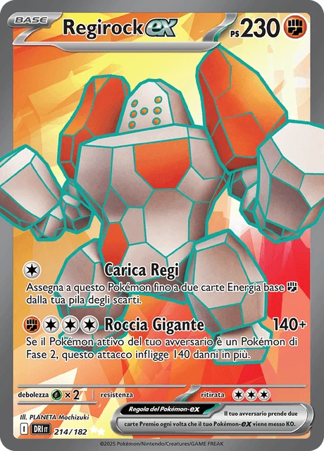 Regirock-ex – Holo