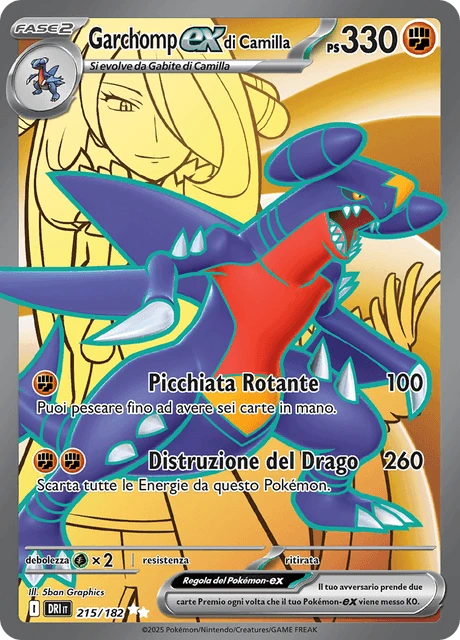 Garchomp-ex di Camilla – Holo