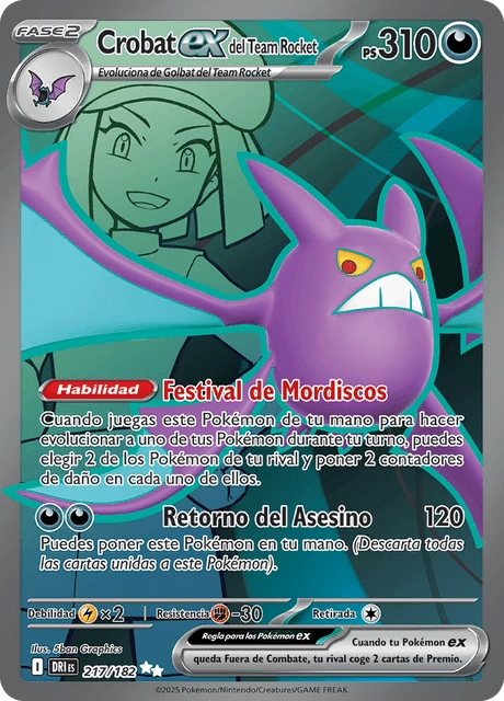 Crobat ex del Team Rocket