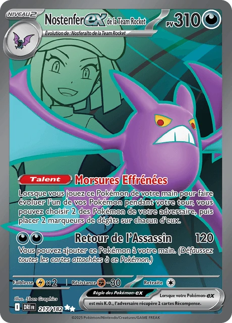 Nostenfer-ex de la Team Rocket – Holo