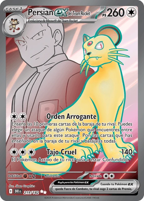 Persian ex del Team Rocket