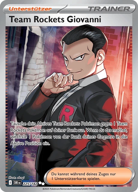 Team Rockets Giovanni – Holo