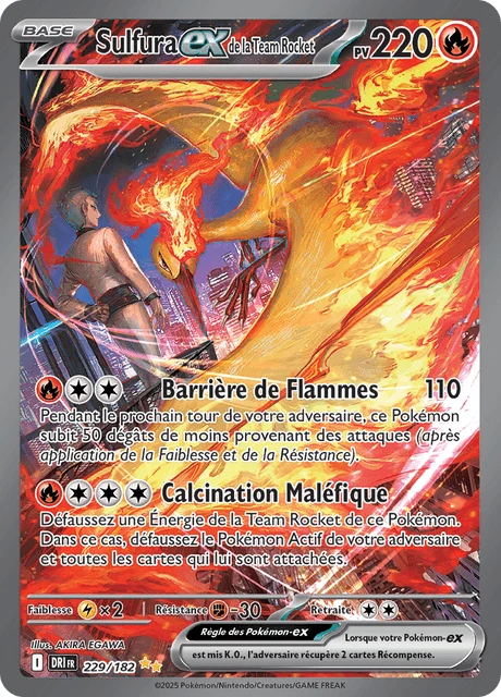 Sulfura-ex de la Team Rocket – Holo