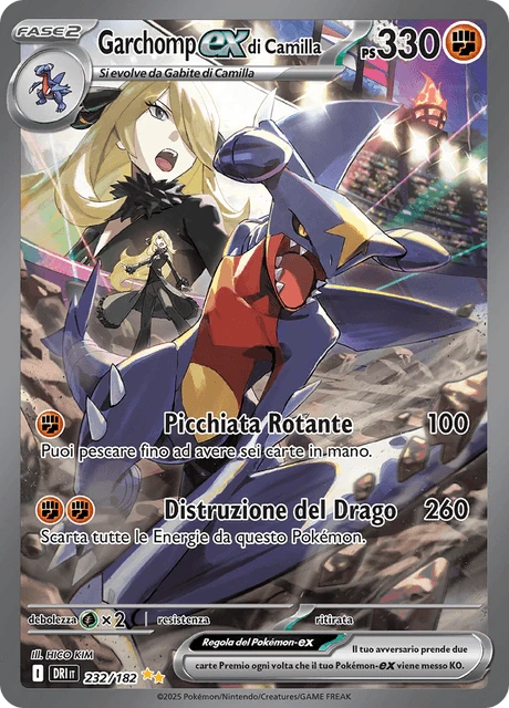 Garchomp-ex di Camilla – Holo