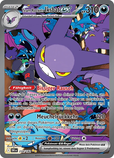 Team Rockets Iksbat-ex – Reverse Holo · Team Rocket