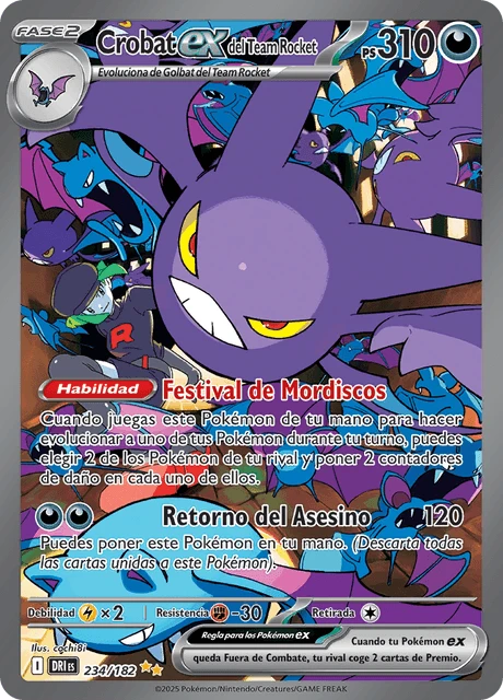 Crobat ex del Team Rocket – Reverse Holo · Team Rocket