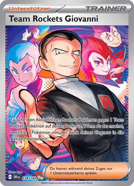 Team Rockets Giovanni – Holo