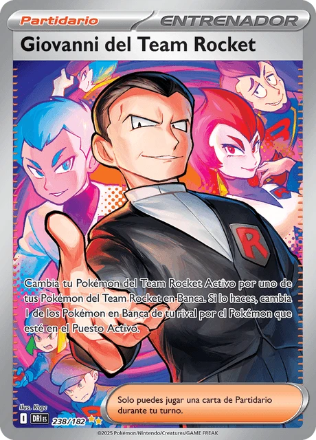 Giovanni del Team Rocket – Holo