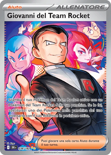 Giovanni del Team Rocket – Holo