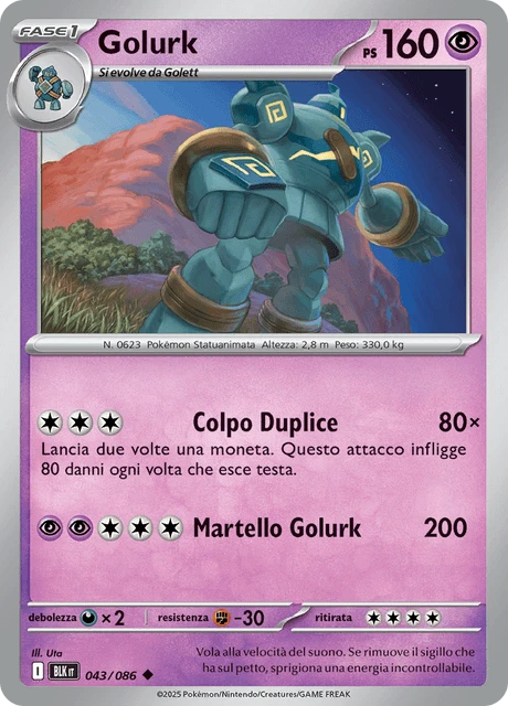 Golurk – Reverse Holo
