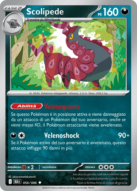 Scolipede – Reverse Holo