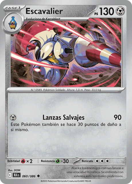 Escavalier – Reverse Holo