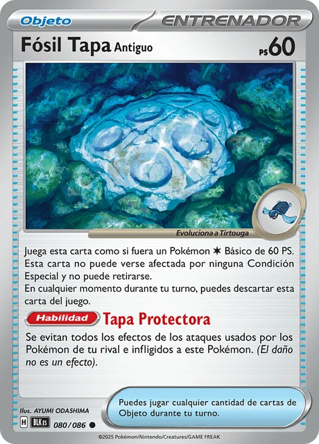 Fósil Tapa Antiguo – Normal