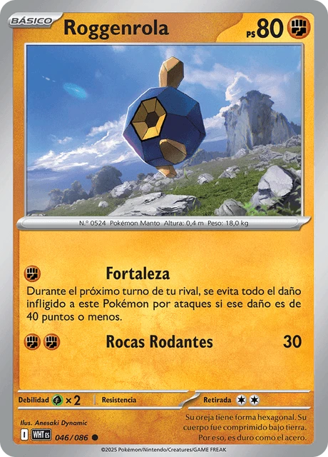 Roggenrola – Reverse Holo