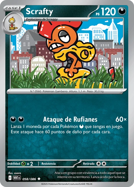 Scrafty – Reverse Holo