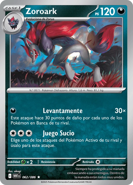 Zoroark – Reverse Holo