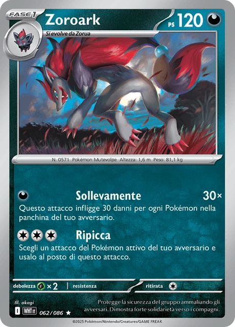 Zoroark – Reverse Holo
