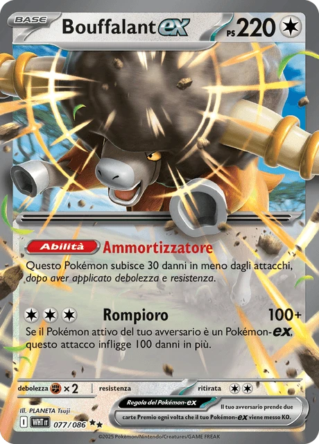 Bouffalant-ex – Holo
